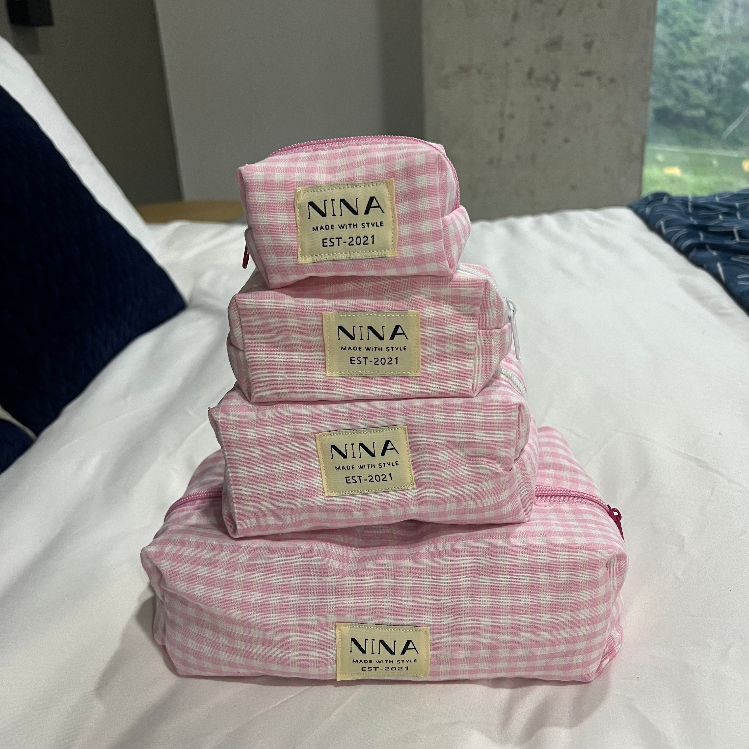 Cosmetiquera Baby Gingham