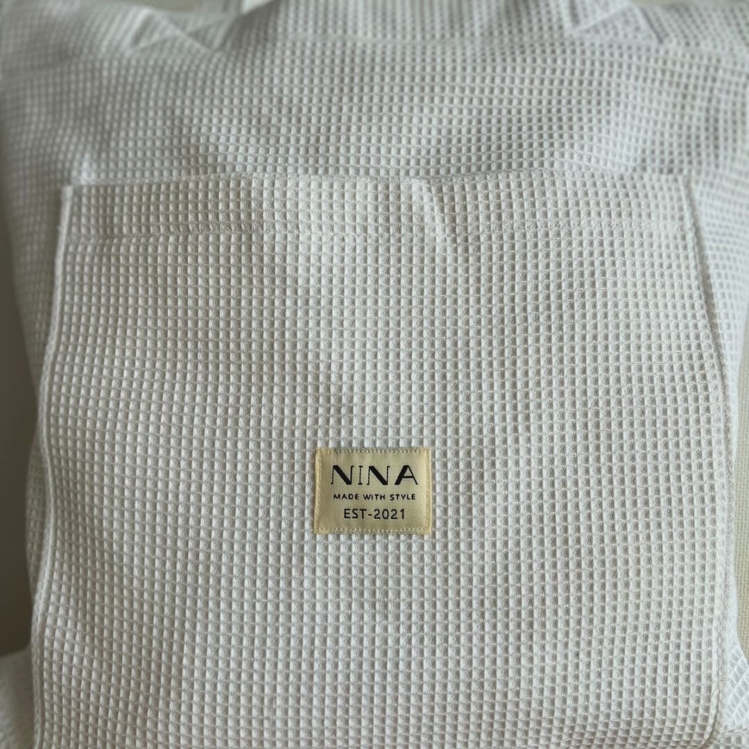Cloud Waffle Tote Bag Soft