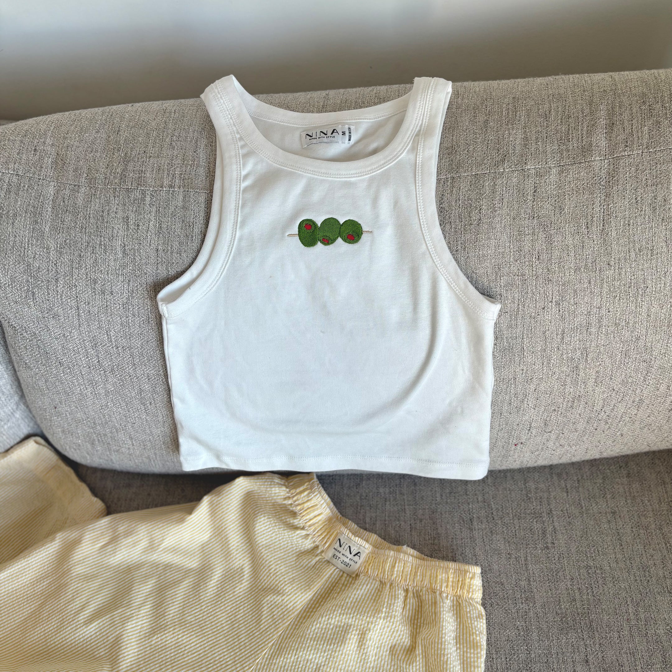 Blush Tops - Olive Top