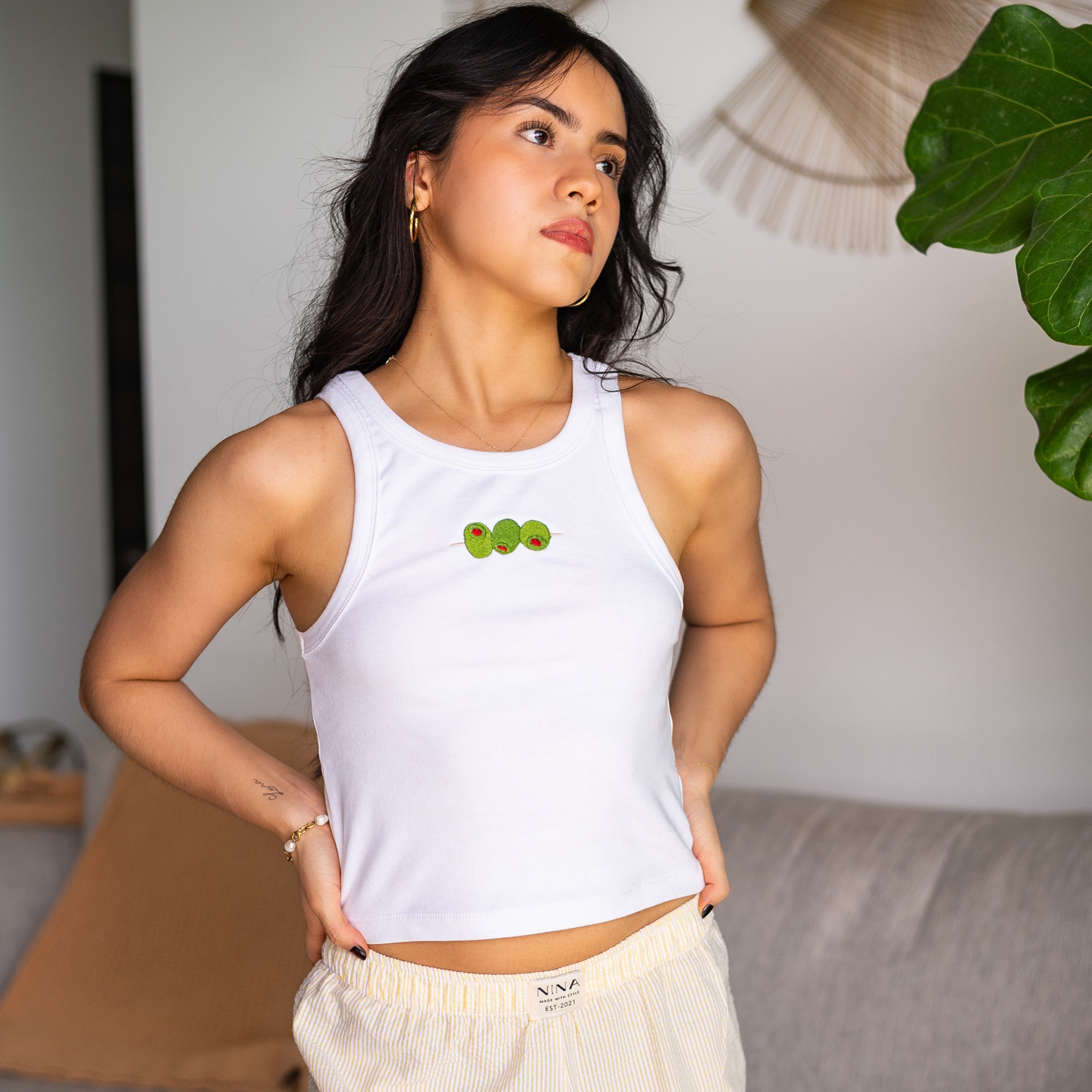 Blush Tops - Olive Top